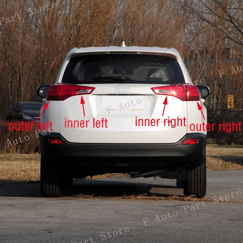 For Toyota RAV 4 RAV4 2013 2014 2015 Car Rear Bumper Tail Light Brake Stop Reverse Lamp Taillight Taillamp