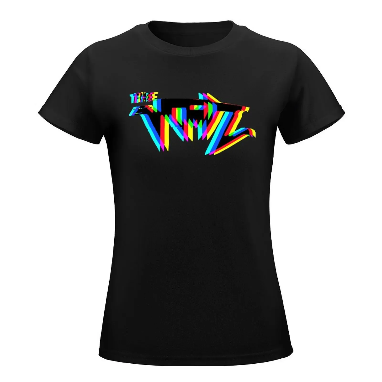 The Voidz Trippy CMYK GTA Classic T-Shirt summer tops oversized tops Women clothing