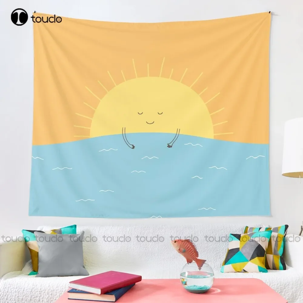 Good Morning Sunshine! Tapestry Tapestry Home Decor Tapestry Wall Hanging For Living Room Bedroom Dorm Room Home Decor