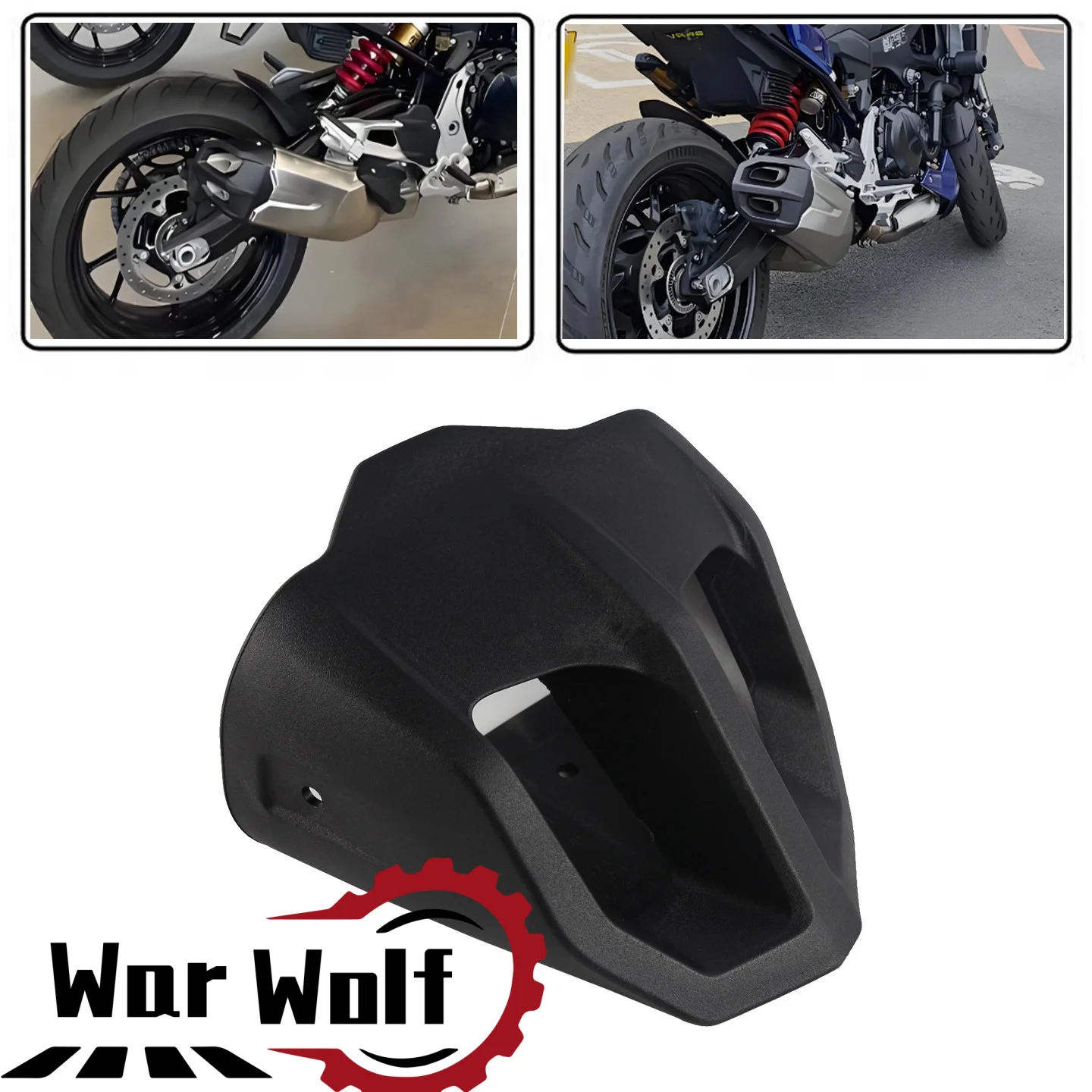 Motorcycle Exhaust Muffler Heat Shield Guard Cover Anti‑Scald Protector Aftermarket Accessories For BMW F900R F900XR 2020‑2025 