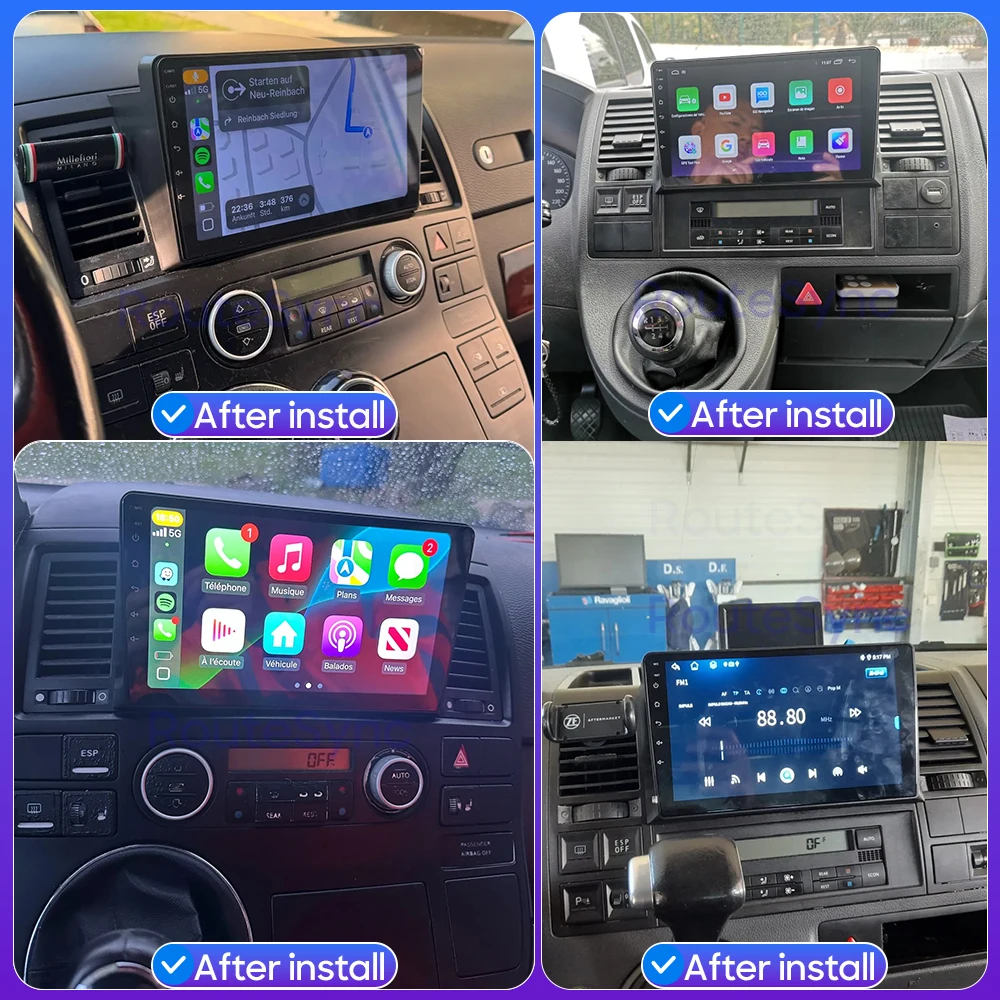 Picture 4: Car Multimedia Player for Volkswagen VW Multivan T5 2003 2004 2005 - 2015 Android Radio Carplay Auto 2din GPS Navigation Stereo
