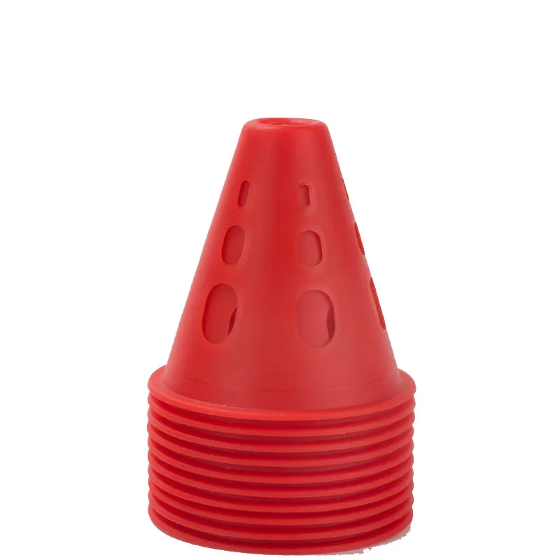 10 Pcs Soccer Training Sign Dish Pressure Resistant Cones Marker Discs 8CM Roller Skate Roadblocks