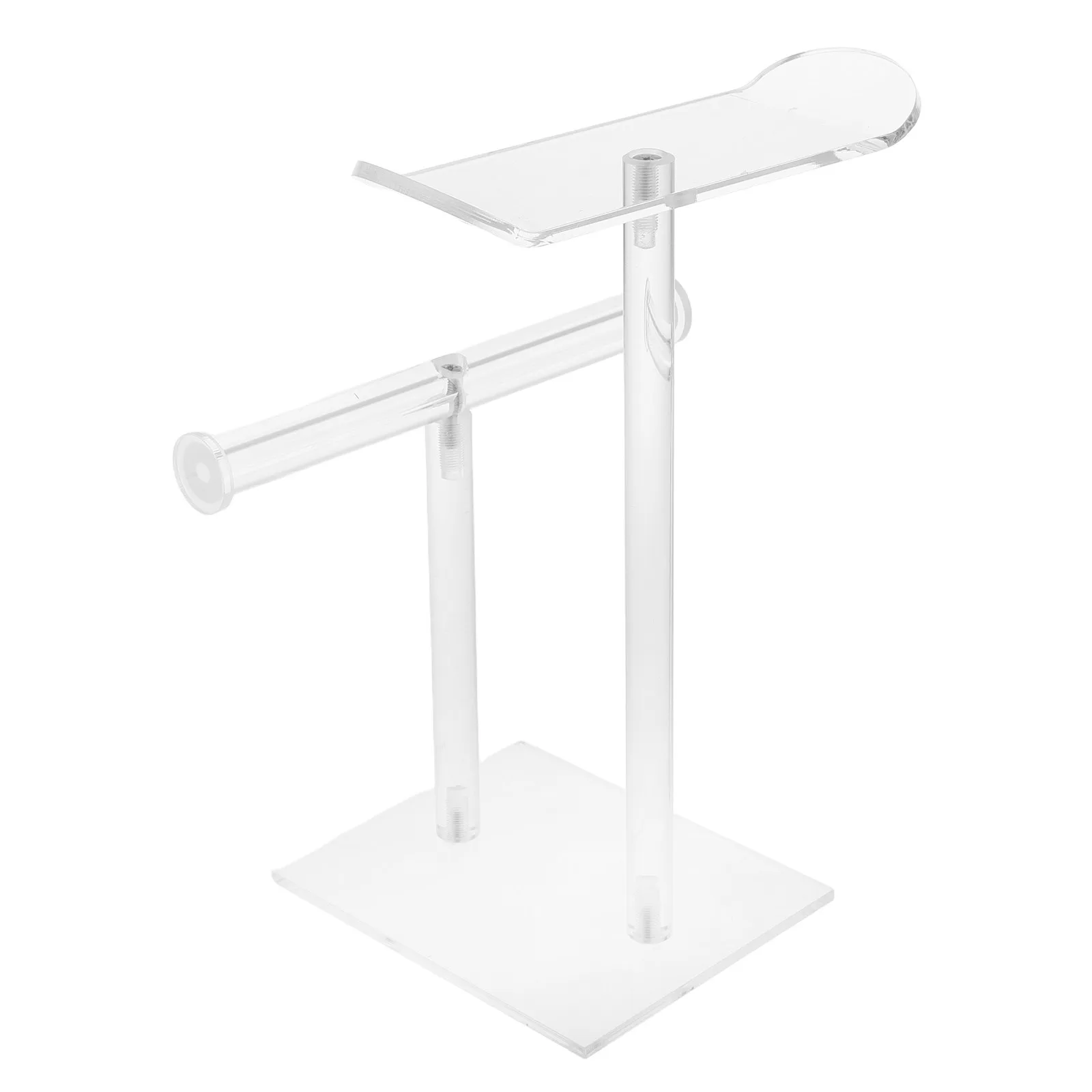 

Clear Headband Display Stand Double Layer Hair Accessories Organizer Hairband Holder Organizer Hair Tie Scrunchies Storage