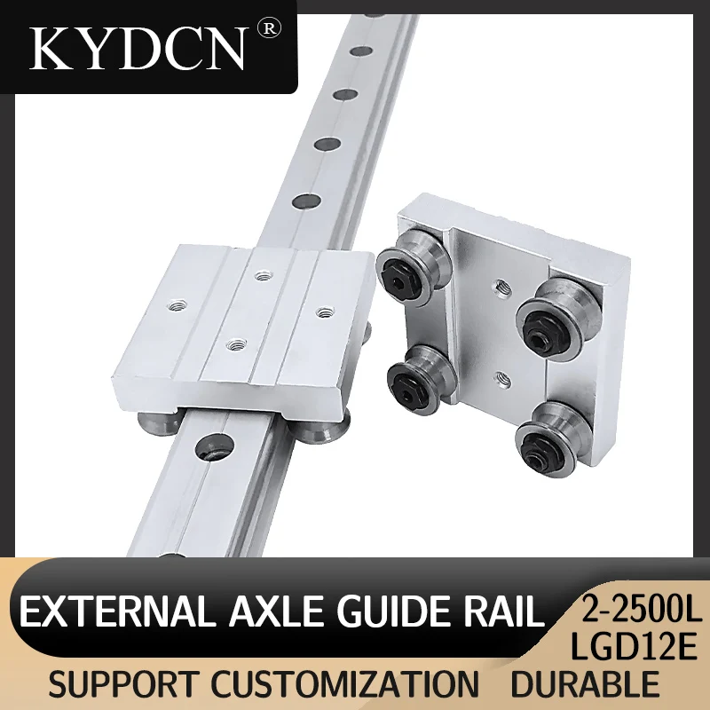 

LGD12E Dual-Axis Linear Guide Rail 200mm-1000mm 1pc+Block LGB12E 1pc Simple Dual-Axis Guide Rail Set for House DIY Machine