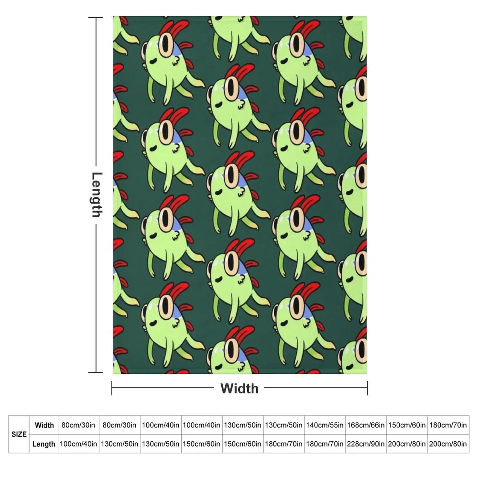 murloc Throw Blanket Cute Plaid Baby Soft Big Hairys Vintage Picnic Blankets