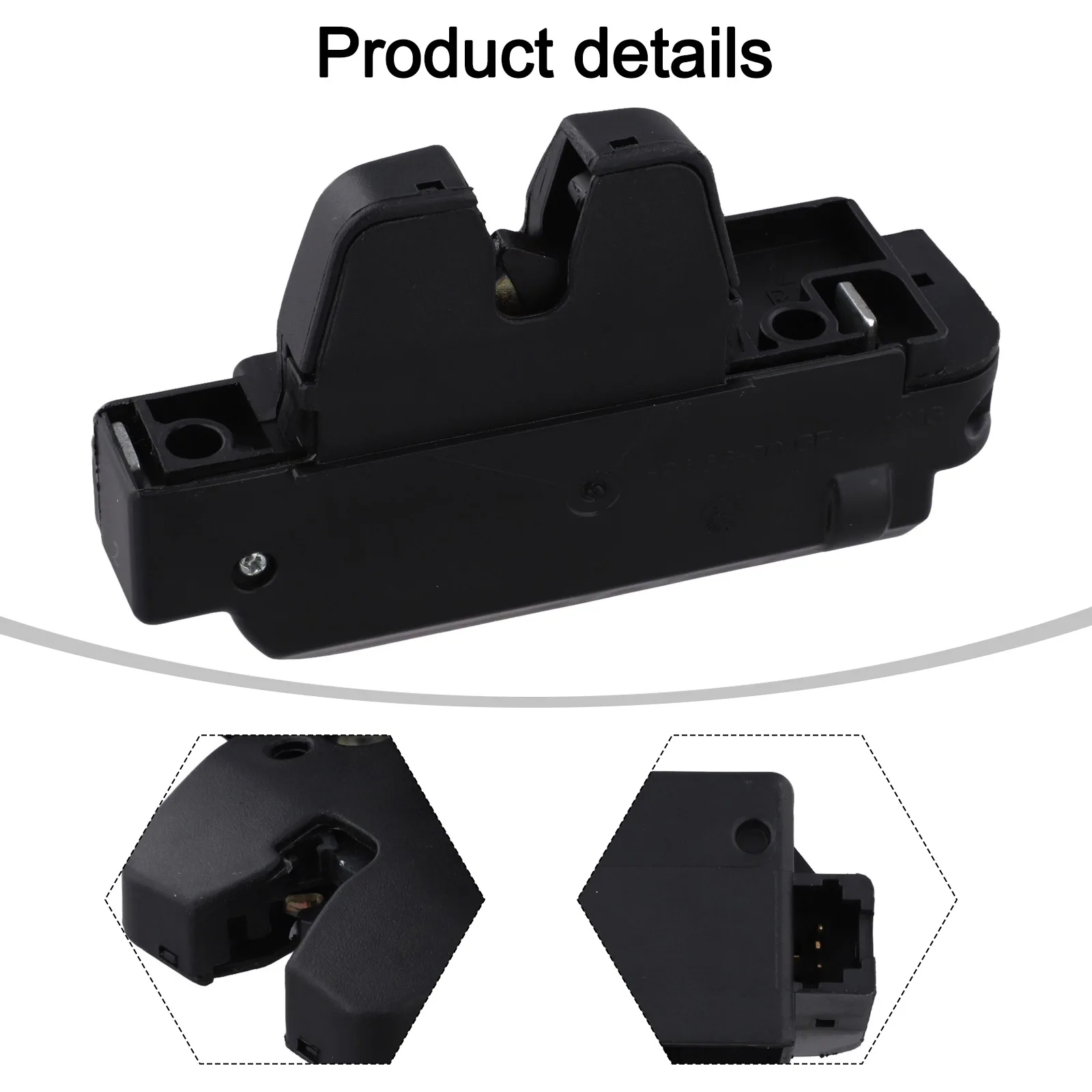 

Central Lock Trunk Lock Replacement for 07 For 407 Tailgate Part 9652301980 871972 For206 ForSW For307 Compatible