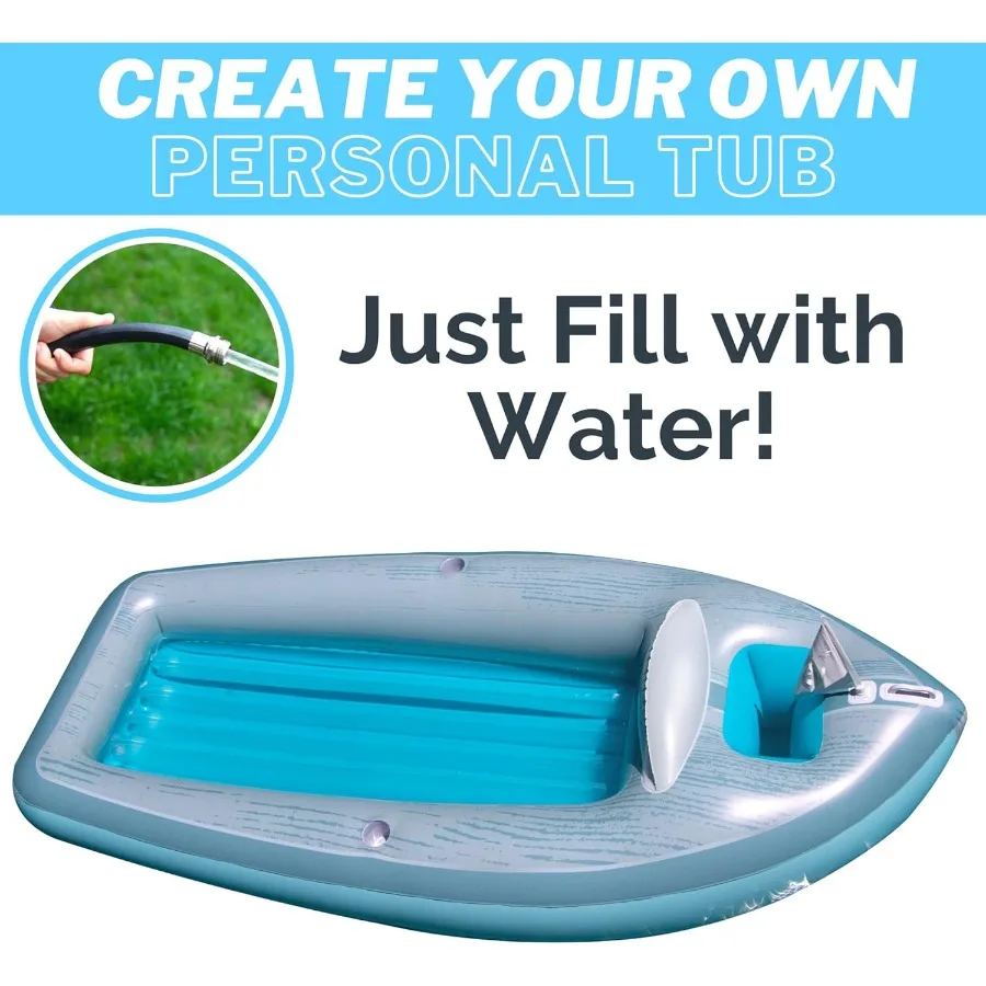 Opblaasbaar zwembad Float Lounger Raft Matras Fun Mat Classic Cruiser Blauw