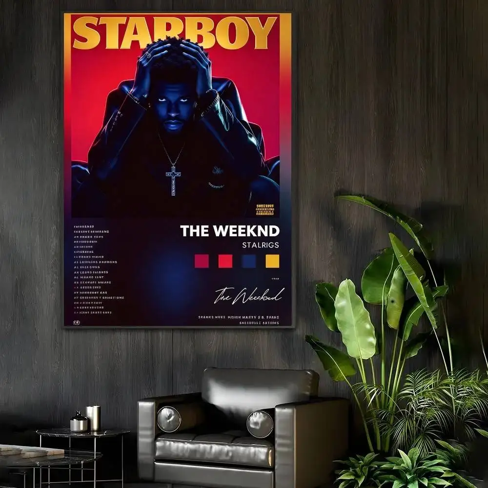 The Weeknd Hurry Up Tomorrow   Vintage Posters Sticky Vintage Room Home Bar Cafe Decor Kawaii Room Decor