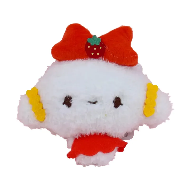 

Kawaii Sanrio Strawberry Bow Cogimyun Plush Toy Backpack Pendant Creative Cartoon Keychain Doll Friends Holiday Gift Accessories