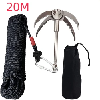 Folding Stainless Steel Grappling Hook 1