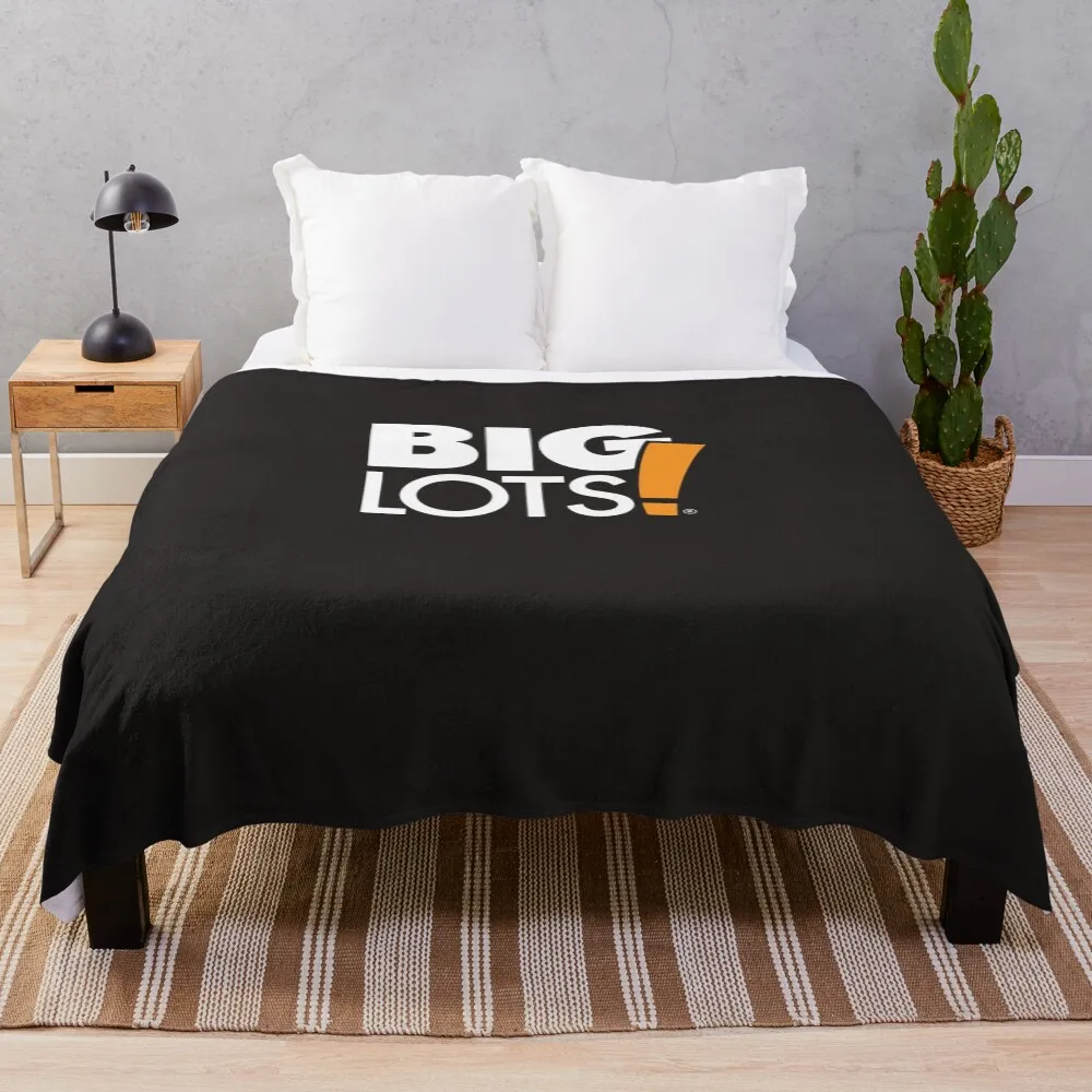 

BEST SELLER Big Lots Merchandise Essential T-Shirt Throw Blanket Stain Resistant Cozy Warm Blanket