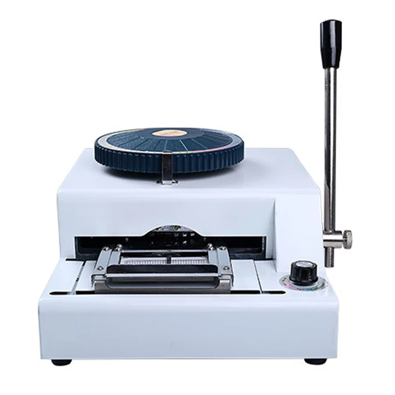 WT-68D Manual embossing code printer pressure code machine code machine VIP membership card typewriter PVC embossing machine