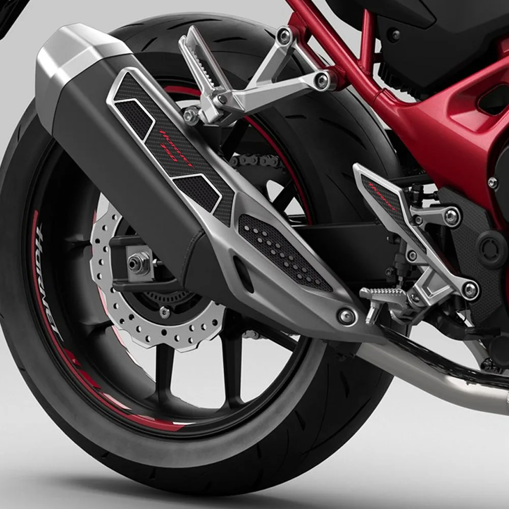 For Honda Hornet750 CB750 CB 750 2023-2024 Motorcycle Accessories 3D Gel Heel Pad Sticker Protection Kit - Image 4