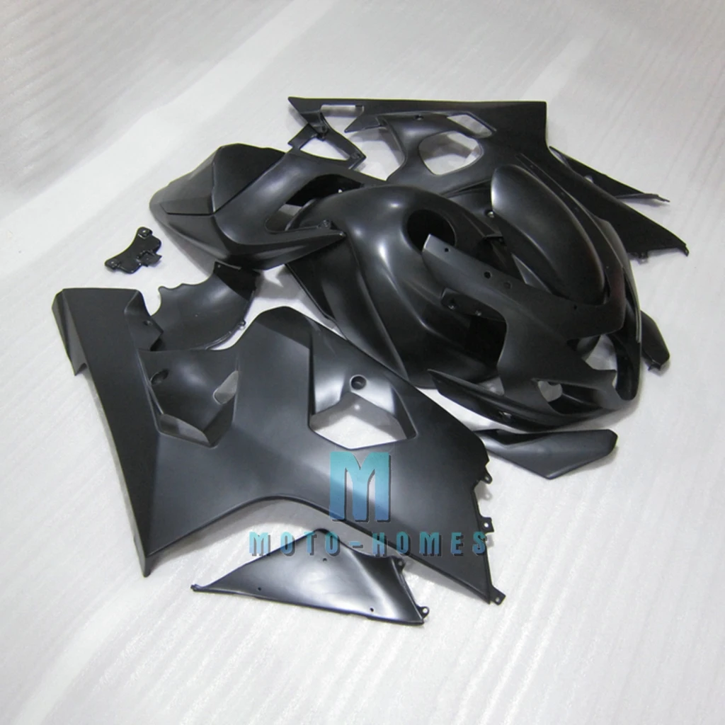 

Бесплатный комплект обтекателя на заказ для GSXR600/750 2004 2005 SUZUKI K4 04 05 GSX-R750 R600, литой под давлением обтекатель мотоцикла, матовый черный