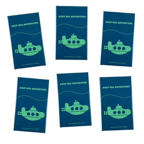 1pc "Deep Sea Adventure" Card Game Family Gathering Game Card,Fun Card Game,Party Board Deck Games