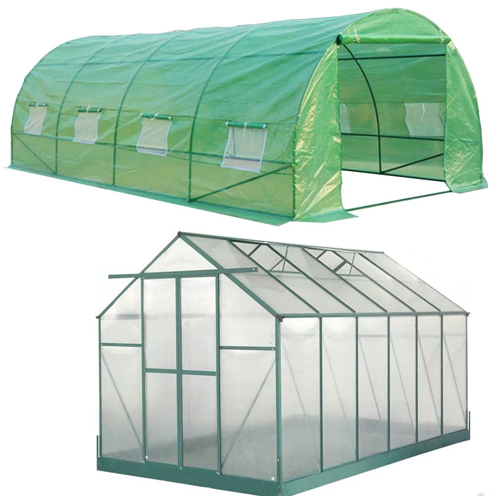 

Courtyard HotHouse Warm house garden house growing tent Aluminum Greenhouse