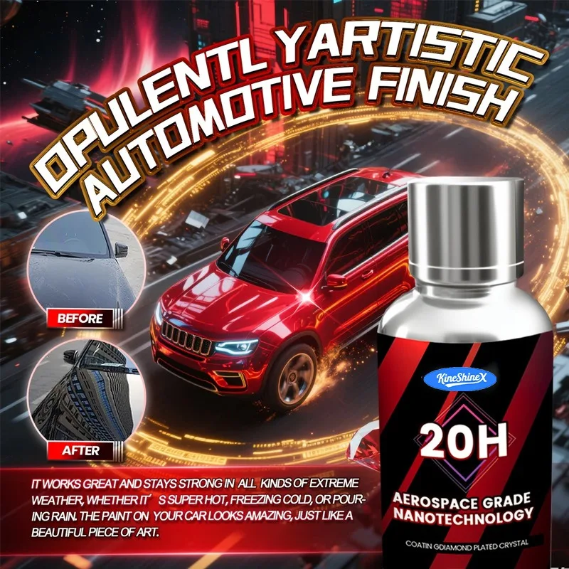 Graphene Automotive Ceramic Coating for Gloss Protection, Crystal Plating, Anti-Aging & Anti-Fading Maintenance of Car Paint