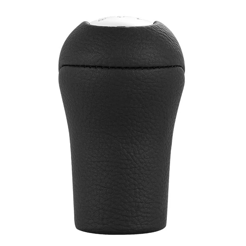 Suitable for Toyota Corolla Corolla shift lever gear lever electroplated black leather gear lever 4
