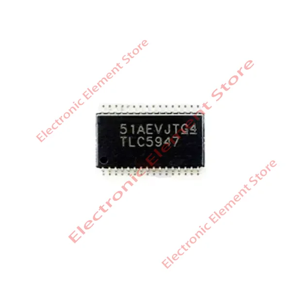 2PCS TLC5947DAPR LED Driver Chip HTSSOP32 TLC5947