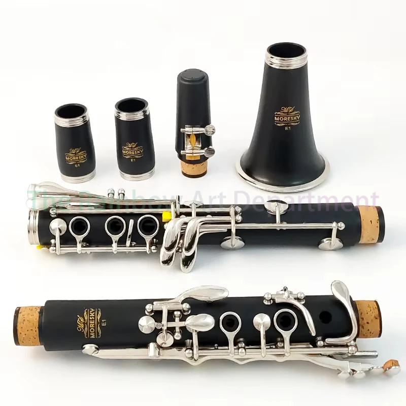 Bb Clarinet 17 Keys Sib Klarnet /ABS Color Body Material Clarinet