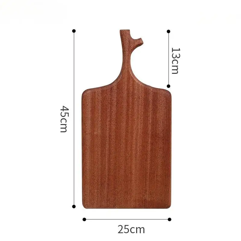 Custom Engraved Natural Wooden Chopping Block with Serving Function for Vegetable Meat and Cheese for Wedding Gift