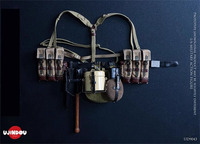 1/6 UJINDOU UD9043 Soldier Doll Man Accessories X Y Waist Belt Shovel Mini Toys Model For 12\