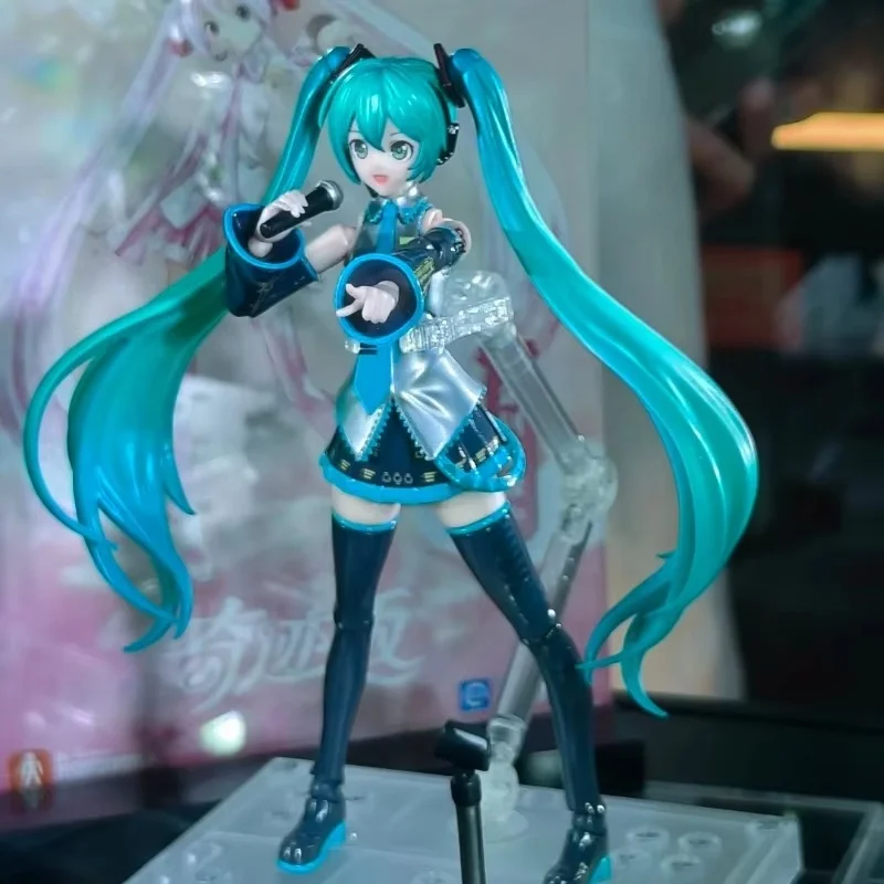 New Original Blokees Hatsune Miku Miracle Version Anime Figure Action Figure Decortion Grils Christmas Birthday Gifts