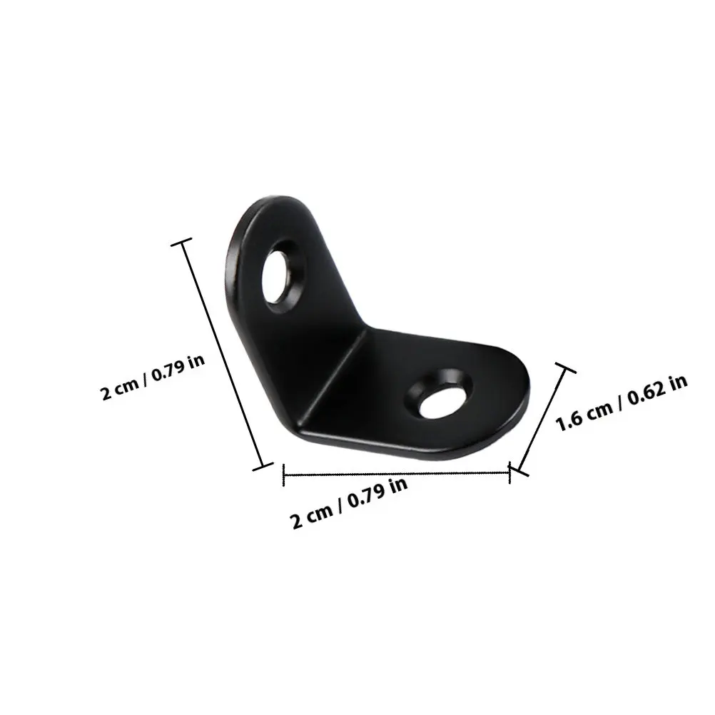 L Shaped Shelf Bracket Brackets Metal Angle Small Furniture Heavy Duty Corner Right