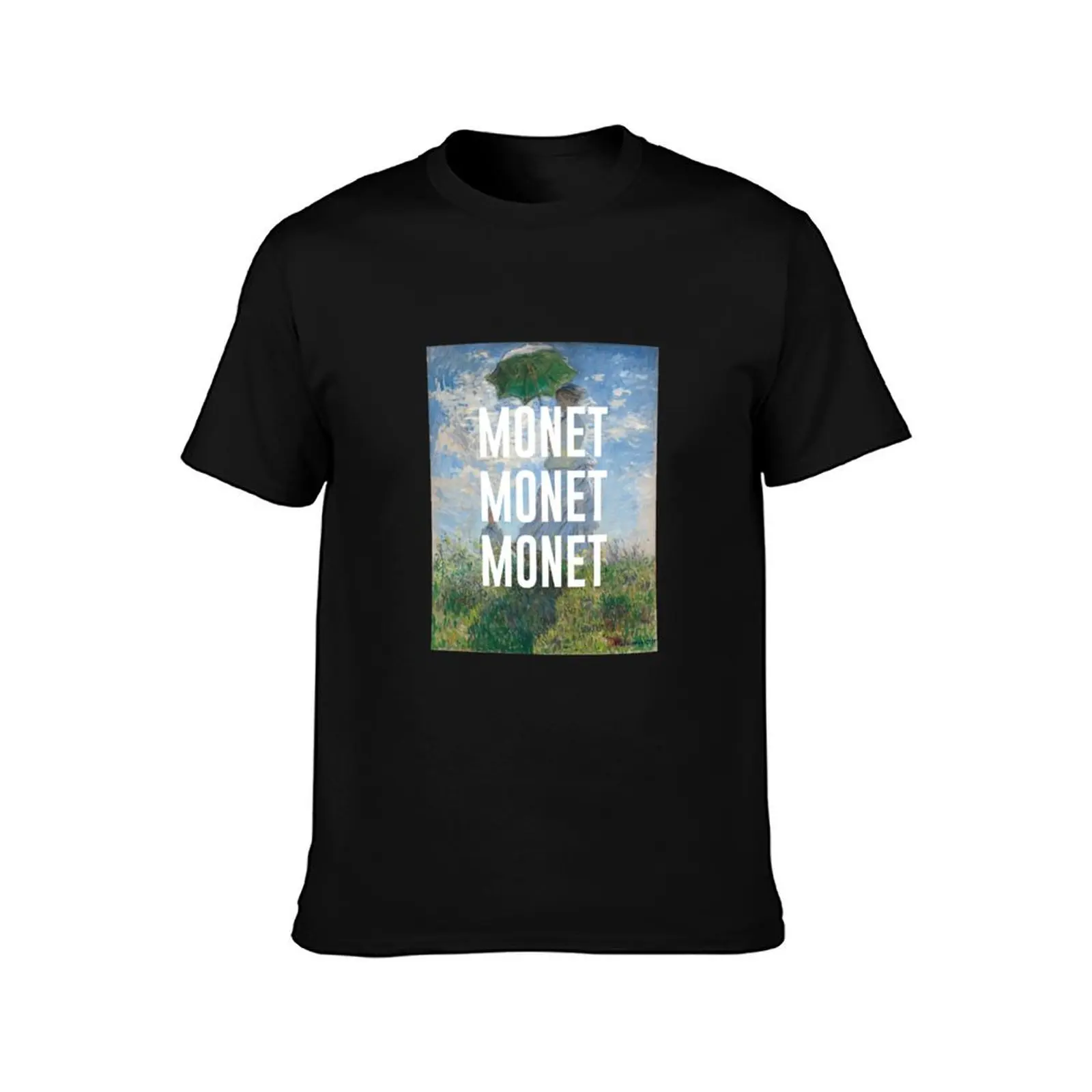 Monet Monet Monet T-Shirt Graphic Print Short Sleeve T-Shirt