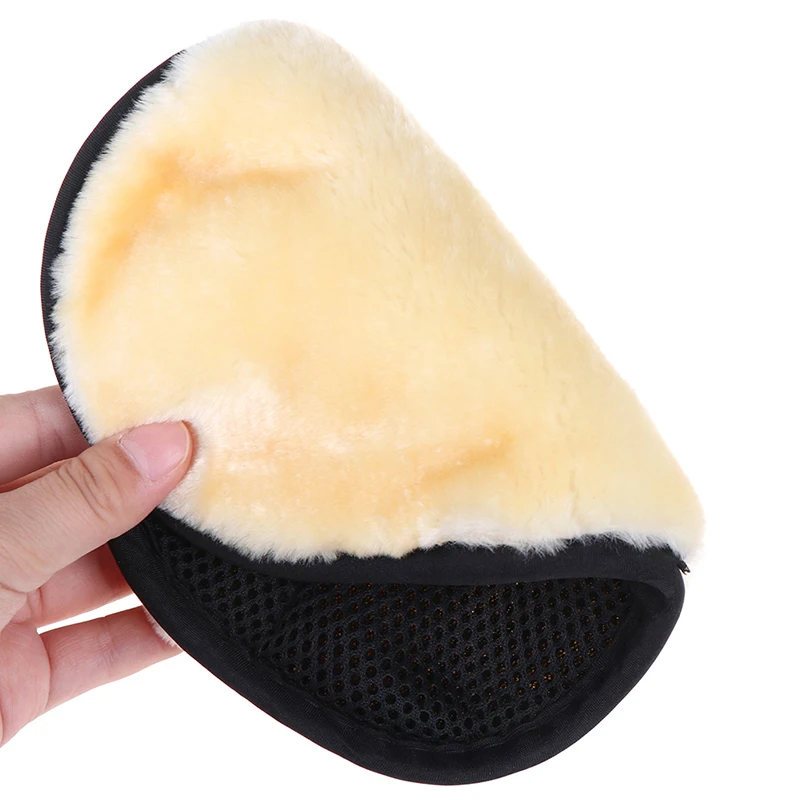 1 Pcs Coral Fleece Velvet Car Cleaning Sponge Wash Gloves Waterproof Cloth Household Gloves Glass Dust Household Gloves