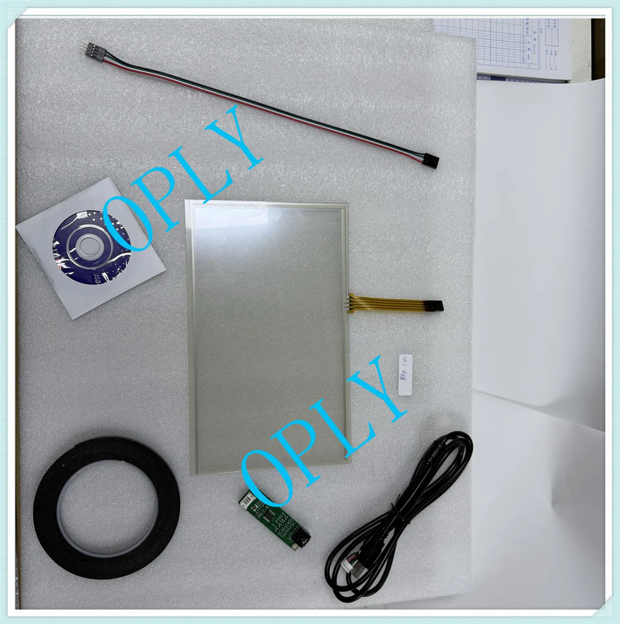 New 10.1 inch 4 Wire 235X143 Resistive Touch TP-10101 TP sensor 10.1