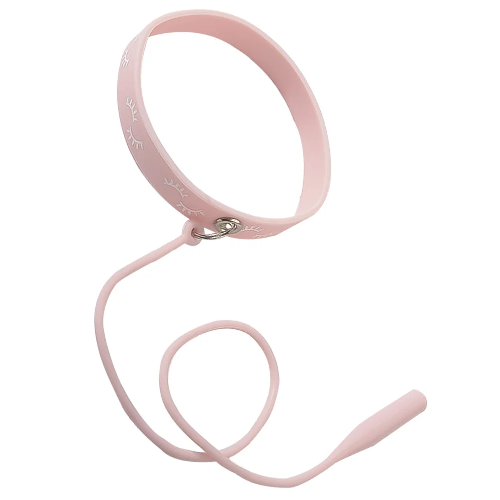 Supporto per pinzetta per ciglia, cinturino in silicone, strumento per estensione ciglia, antiscivolo, vestibilità comoda, accessorio multiuso alla moda