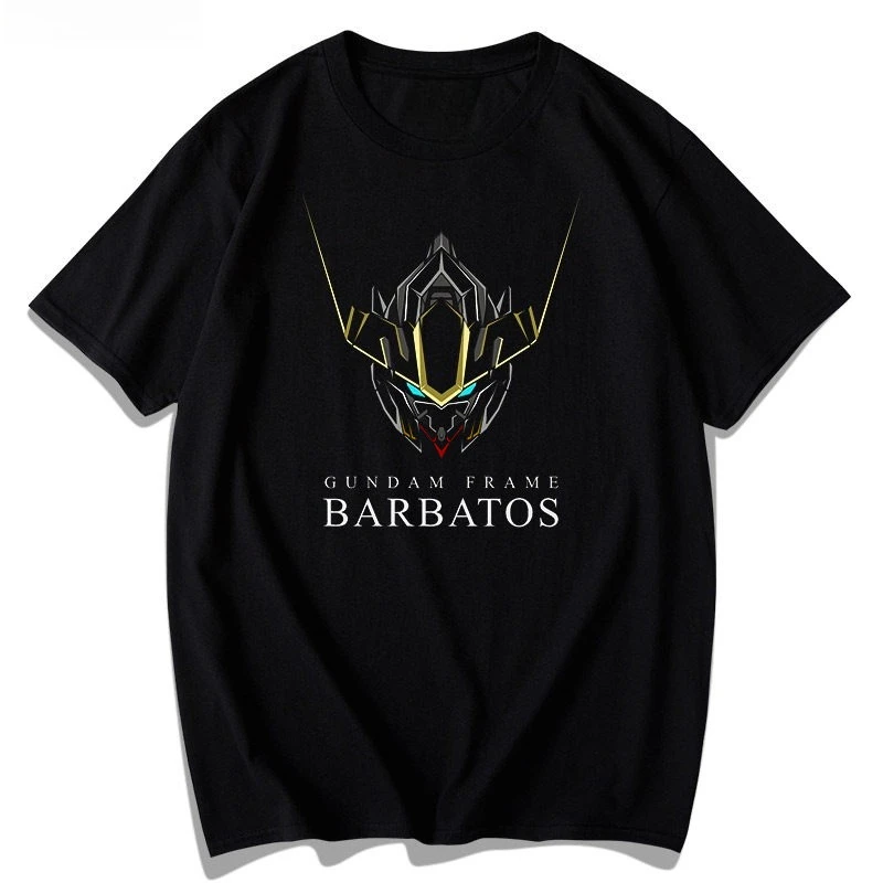 2026 New Mobile Suit Gundam Print T-shirt Short Sleeve T-shirt Men's and Women's T-shirt Sports Fitness Men's T-shirt
