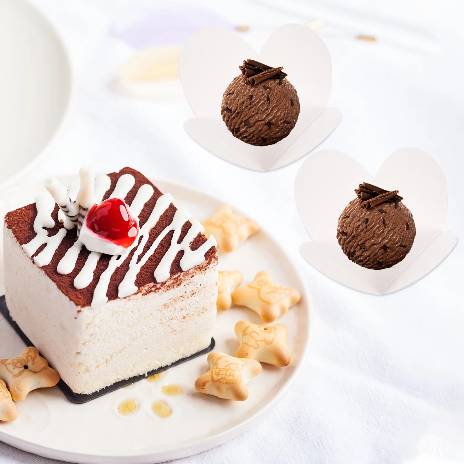 Doublures de gâteau Mini Chi pour bébé, bonbons, standardiser, chocolat, escalade, porte-truffe, dessert