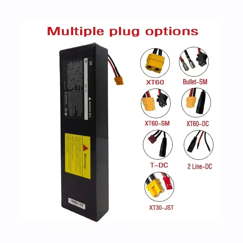 Batteria ricaricabile agli ioni di litio 36V 100000mAh 10S3P 18650 1000W Adatta per scooter Kugoo S1, S2, S3 con BMS integrato