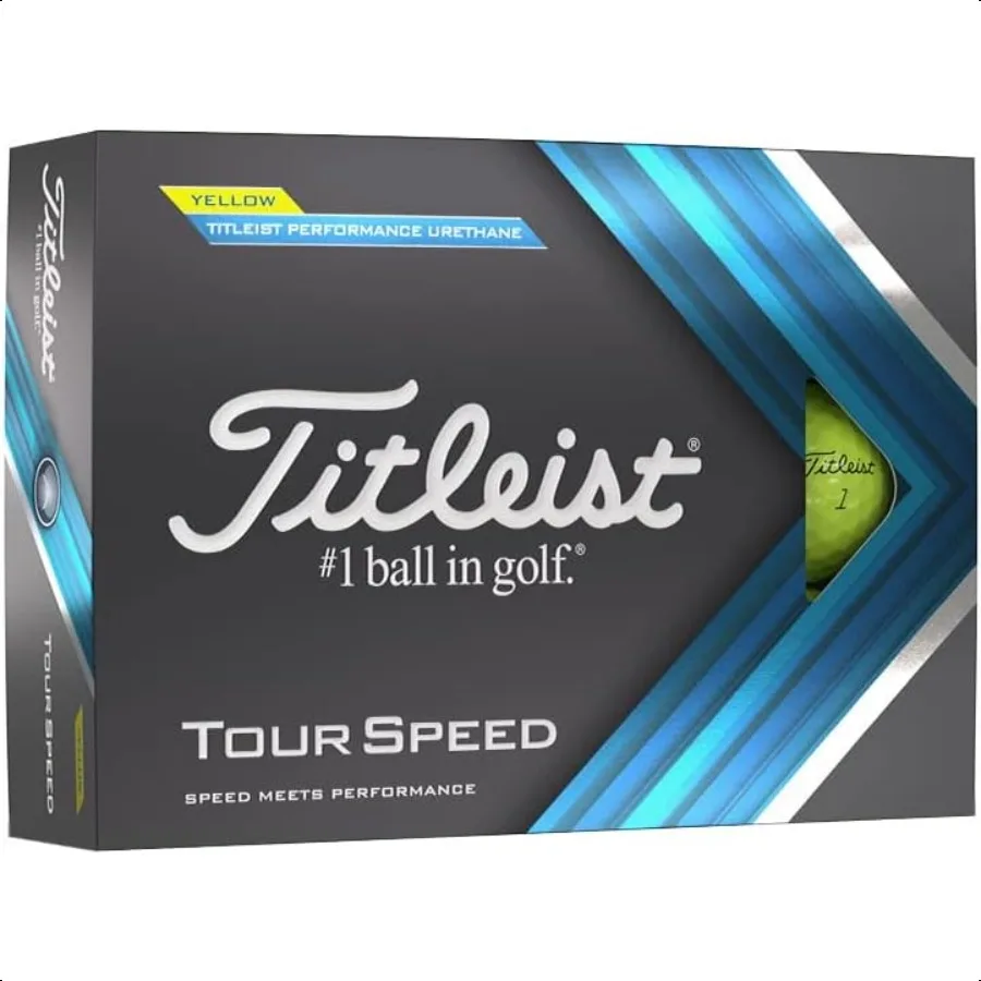 

Tour Speed Yellow Golf Balls