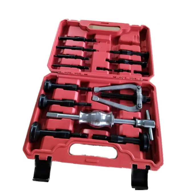 16-piece Auto Repair Tool Set, Including Bearing Puller, Seat Ring, Diverter, Gear Bushing Extractor And Disassembler.