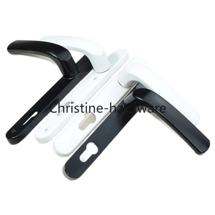

Aluminum Alloy Flat Sliding Door Handle Center distance 85 92mm Hole pitch 115 122 193mm Black white gold for Bedroom bathroom