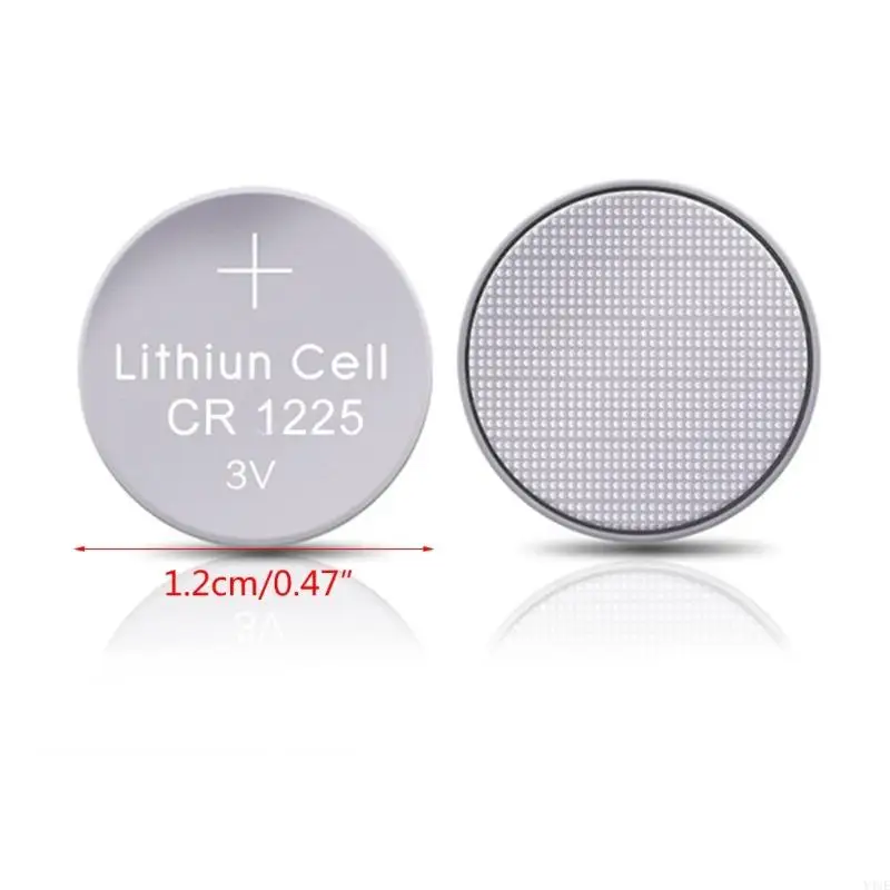 Y4UE LANK LASTINTINGS CR1225 Кнопки батареи CR1225 3V литийная батарея для различных электронных устройств высокая емкость