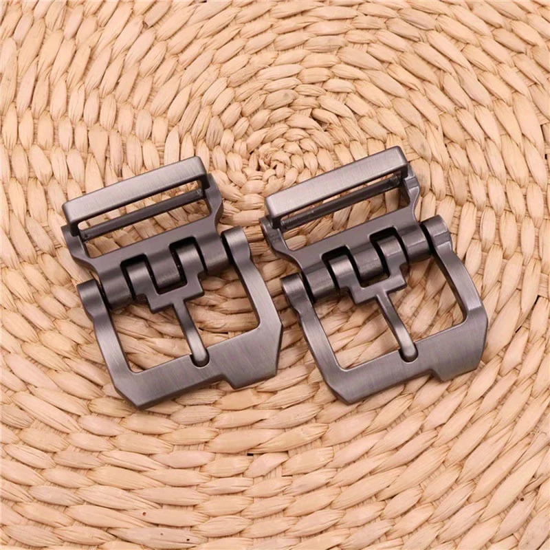 Hebilla de cinturón táctico artesanal de cuero para hombre, accesorios de cinturón, 40mm de ancho interior, bricolaje, 1 ud.