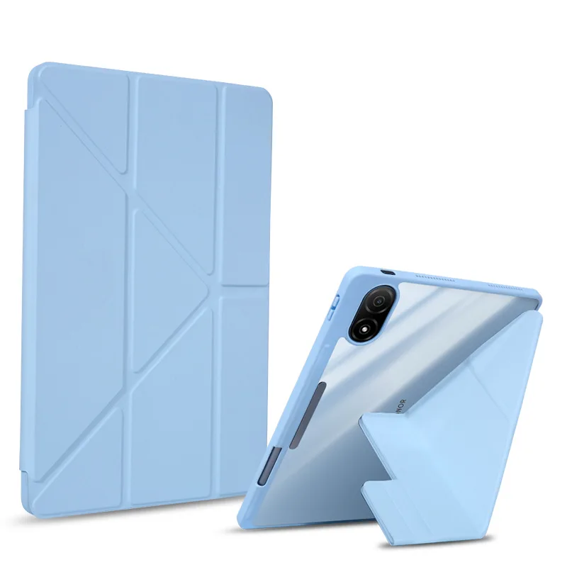 

For Lenovo Xiaoxin Pad 11 2025 case With Pencil Holder Y-Folding Acrylic cover For Lenovo Idea Tab Tablet 11" Case tb336zu