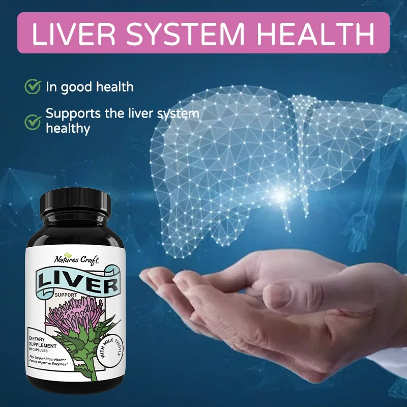 Liver supplement-contains milk thistle, artichoke, and dandelion root