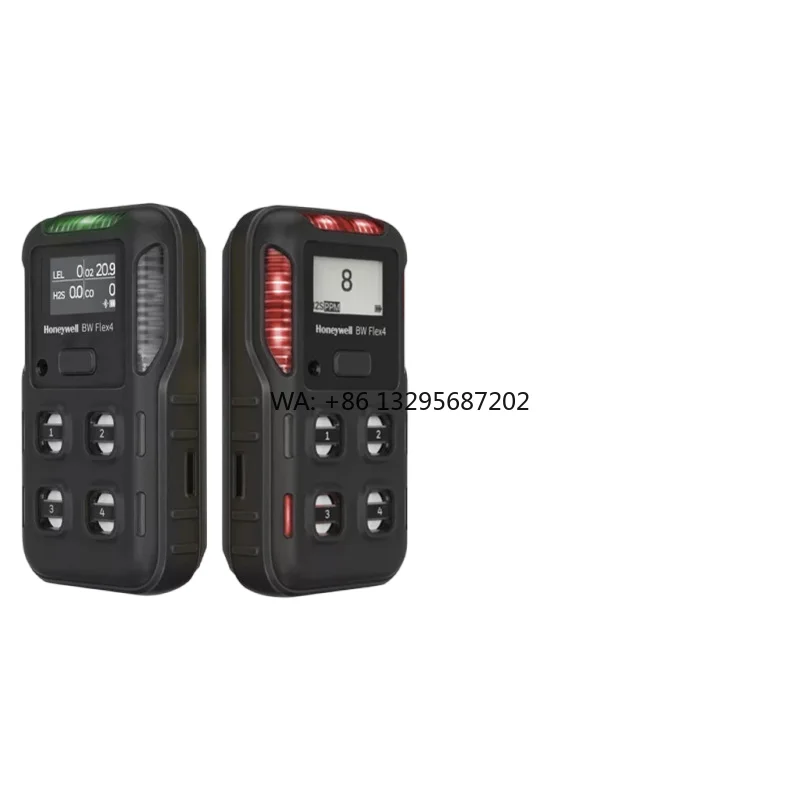 

LOOBO FLEX4 Portable Four-in-One Gas Detector & Alarm with 1 Year Warranty