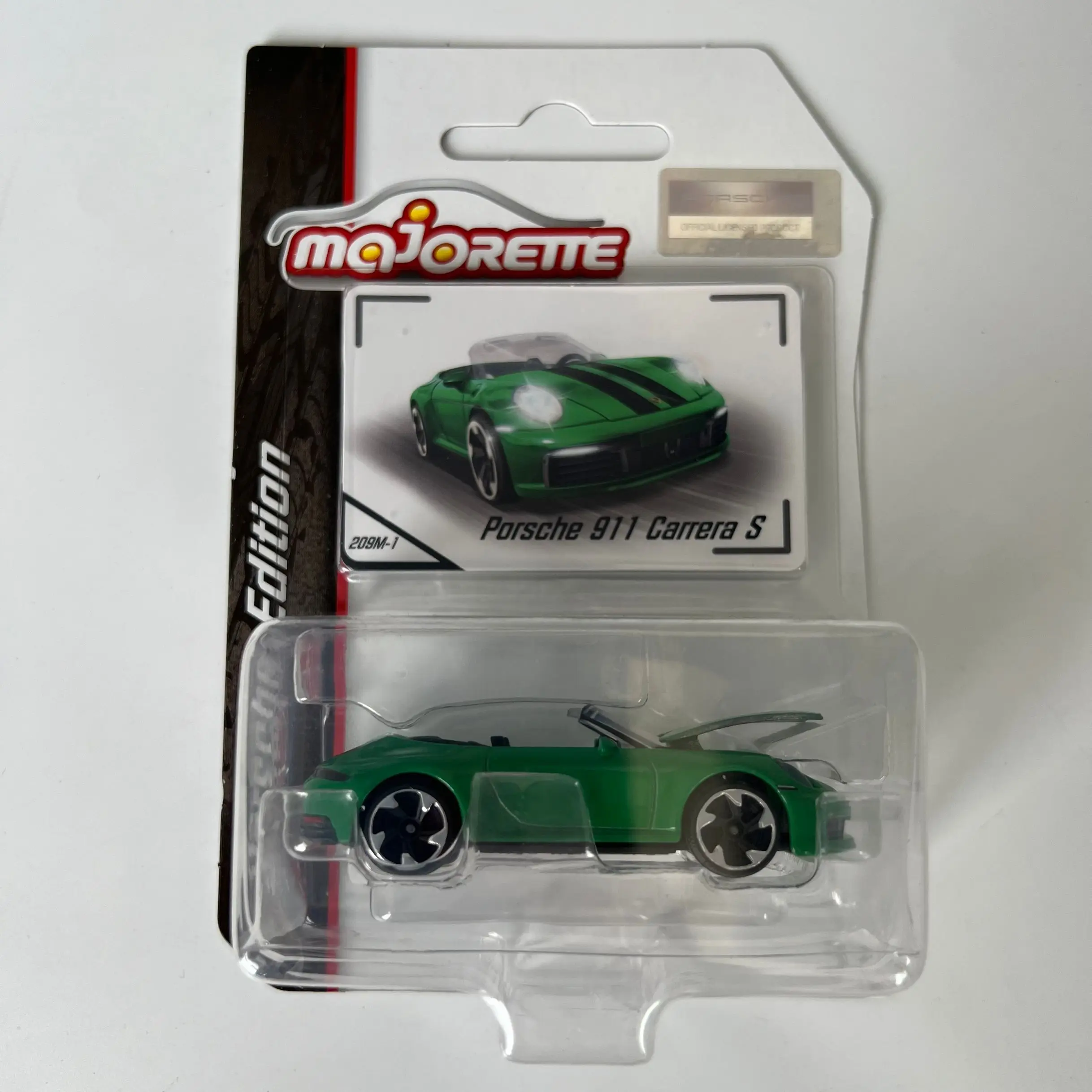 Majorette Porsche Paramera 911 1/64 Die-cast Model Collection Toy Vehicles