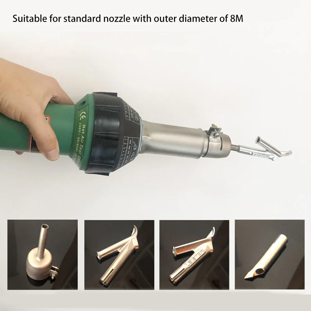 Round Y Hot Nozzle Plastic Speed Welding Tip Welder Tools Nozzle for Welding Polypropylene Polythene PVC Accessories