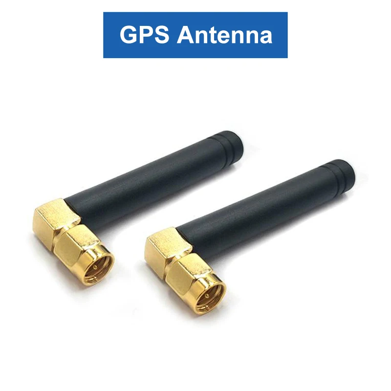 2Pcs GPS Antenna External Passive Stick Omni Antenna High Gain Vertical With SMA male For GPS module