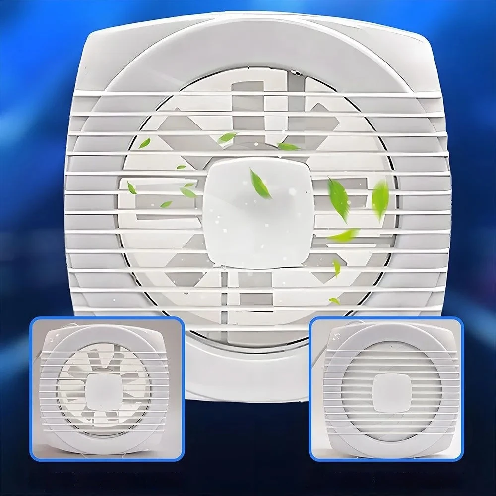 220 В 4/6/7 дюймов 110/150/180 мм бесшумный вентилятор сильный вытяжной вентилятор для оконной стены ванной комнаты туалета на кухне