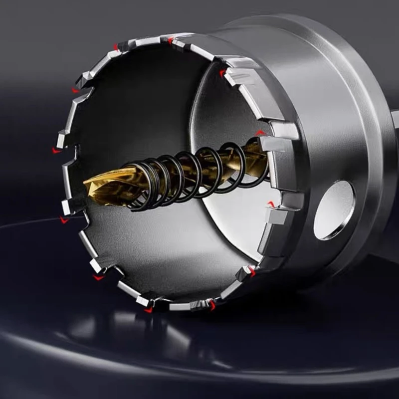 

6Pcs Professional Drill Bit 6mm Diameter For Hole Sawing Metal Stainless Steel Iron Aluminium Plastic D5BD