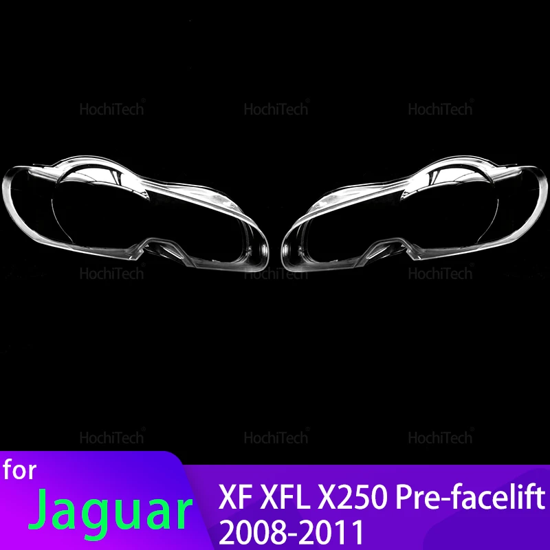 

Крышка фары для Jaguar XF XFL X250 Pre-facelift 2008-2011, прозрачный корпус, передние фары, корпус объектива, стеклянная крышка лампы