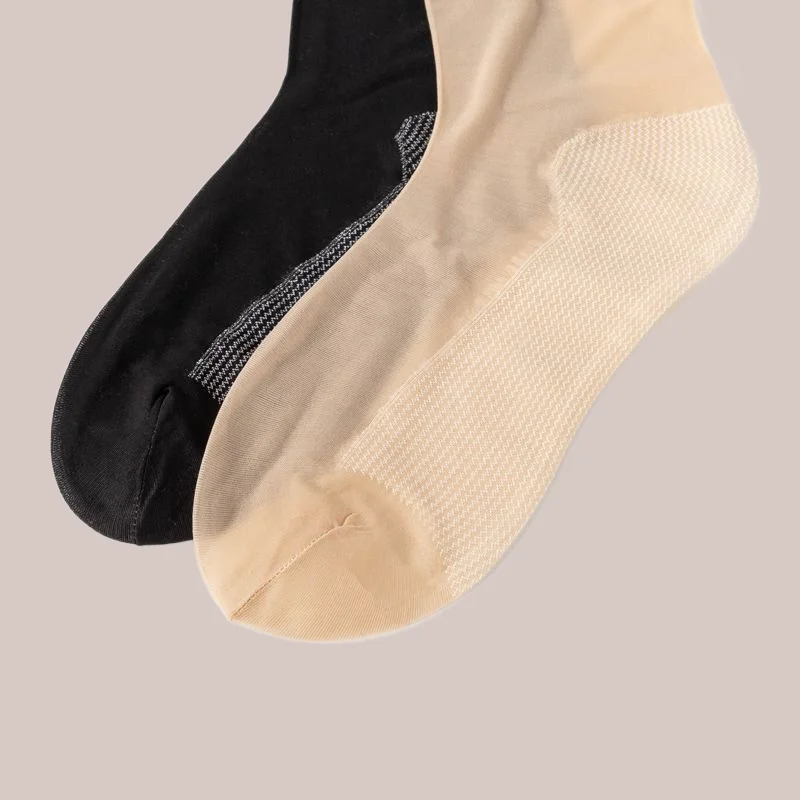 5/10 Pairs Women's Casual Short Stockings High Quality Cotton Bottom Sweat Wicking Breathable Loose Mouth Anti Slip Stockings